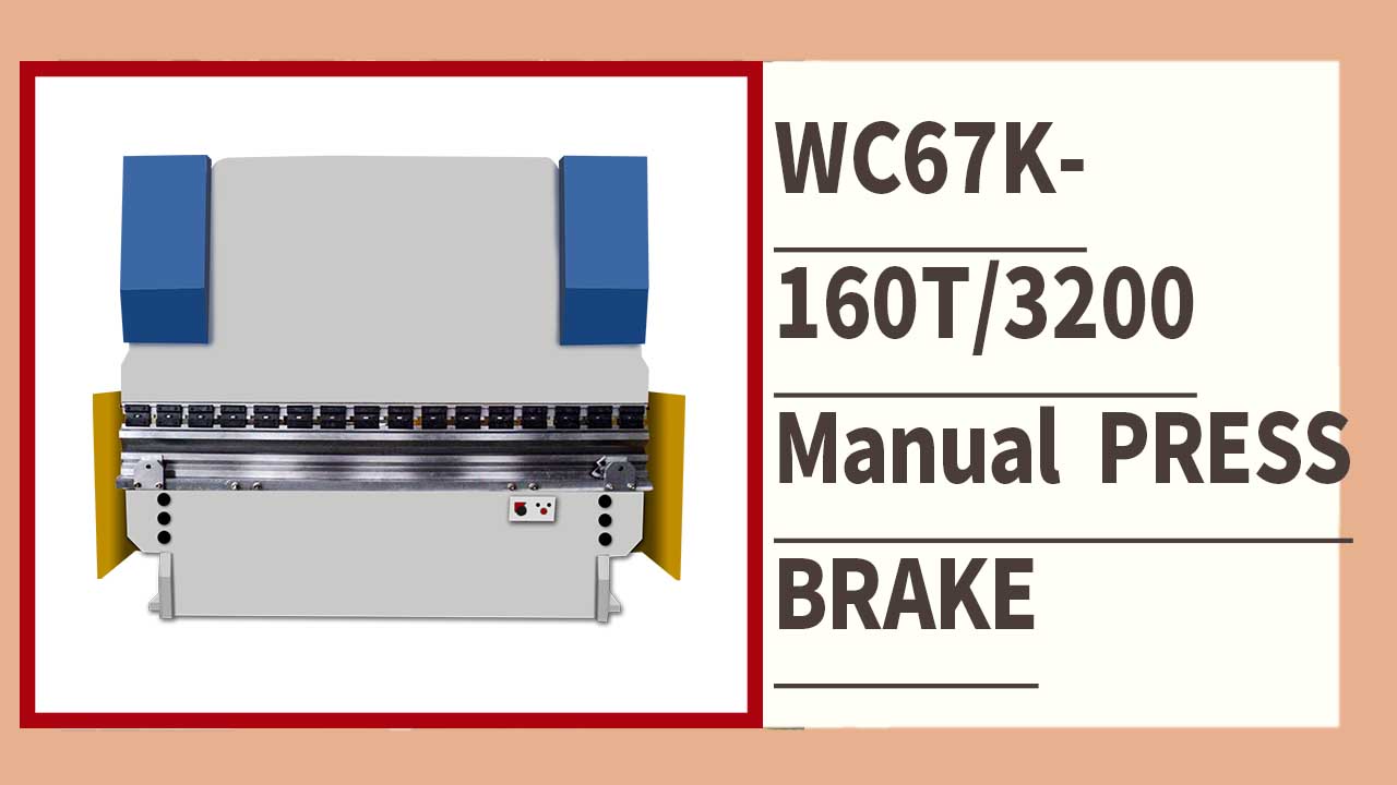 RONGWIN guide WC67Y série presse plieuse hydraulique manuelle configuration standard
    